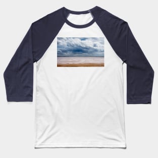 Clouds Loom Over the Oklahoma Salt Plains Baseball T-Shirt